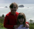 jen and katelynn at the cali coast